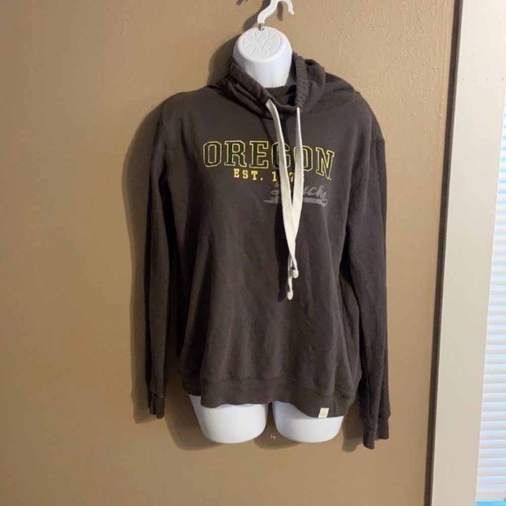 𝅺blue 84 Oregon Ducks Cowl Neck Sweater